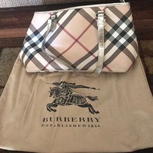 Authentic Burberry tote